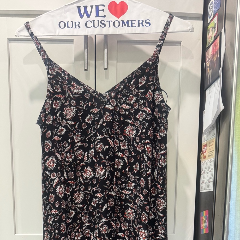 MSK Pink and Black dress